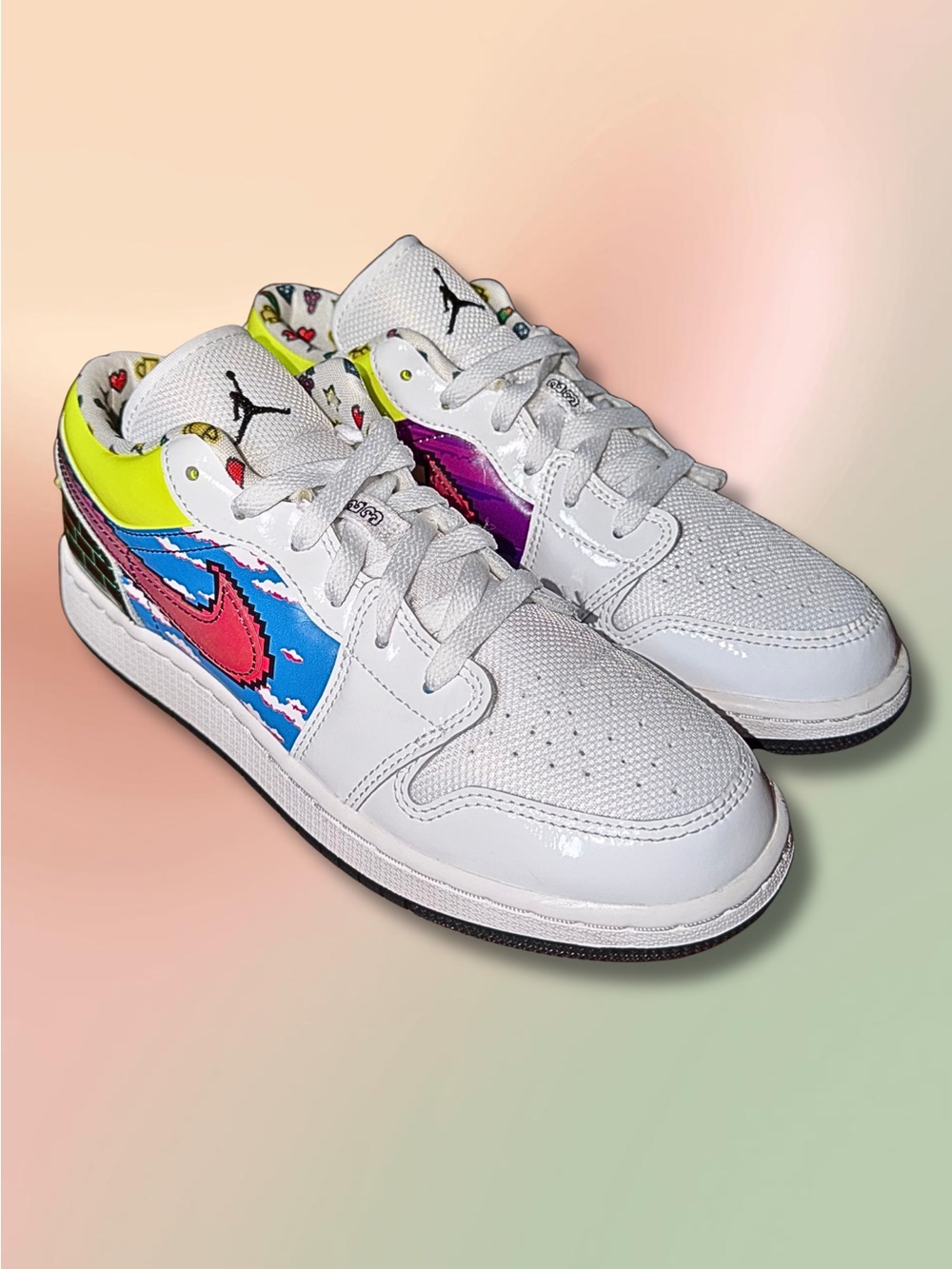 Air Jordan 1 Low Old School Gaming GS 6Y Women’s 7.5 DM8969-114